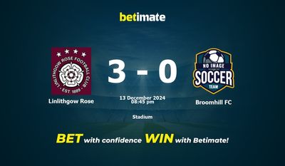 Predicción, probabilidades y consejos de apuestas para Linlithgow Rose vs Broomhill FC 13/12/2024