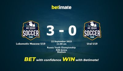 Predicciones, cuotas y consejos de apuestas de Lokomotiv Moscú U19 vs Ural U19 22/09/2023