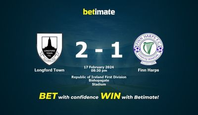 Predicción, cuotas y consejos de apuestas de Longford Town vs Finn Harps 17/02/2024