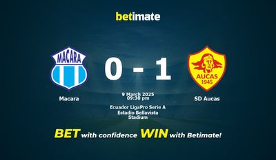 Pronóstico, cuotas y consejos de apuestas para Macara vs SD Aucas 09/03/2025