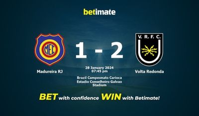 Predicciones, cuotas y consejos de apuestas de Madureira RJ vs Volta Redonda 28/01/2024