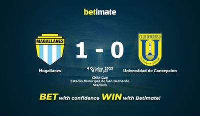 Predicción, cuotas y consejos de apuestas de Magallanes vs Universidad de Concepción 04/10/2023