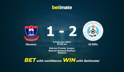 Predicción, cuotas y consejos de apuestas Manama vs Al-Riffa 06/02/2024