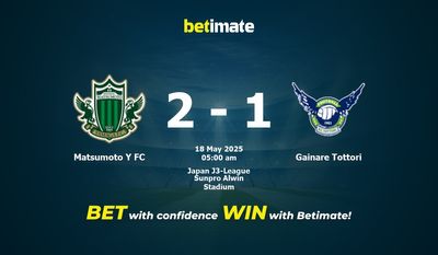 Matsumoto Y FC vs Gainare Tottori: Predicción, cuotas y consejos de apuestas (18/05/2025)