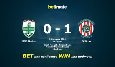 Predicciones, cuotas y consejos de apuestas para MFK Skalica vs FC Brno 23/01/2024