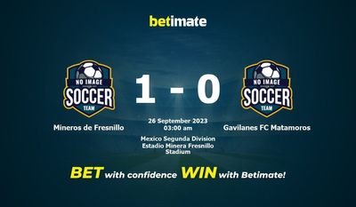 Mineros de Fresnillo vs Gavilanes FC Matamoros Predicción, cuotas y consejos de apuestas 26/09/2023