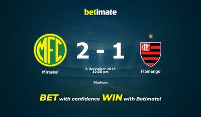 Predicción, cuotas y consejos de apuestas de Mirassol vs Flamengo 06/12/2025