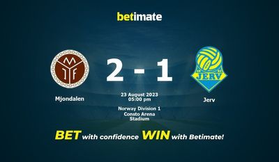 Mjondalen vs Jerv Predicción, Cuotas y Consejos de Apuestas 23/08/2023