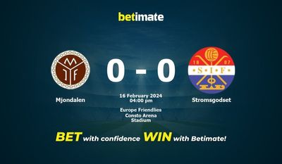 Predicción, probabilidades y consejos de apuestas Mjondalen vs Stromsgodset 16/02/2024