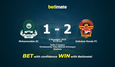 Predicción, cuotas y consejos de apuestas de Mohammedan SC vs Gokulam Kerala FC 08/12/2023