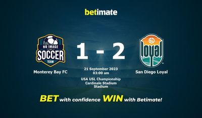 Monterey Bay FC vs San Diego Loyal Predicción, cuotas y consejos de apuestas 21/09/2023