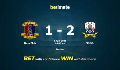 Nara Club vs FC Gifu: Pronóstico, cuotas y pronósticos de apuestas (04/05/2025)