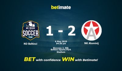 Predicción, cuotas y consejos de apuestas NK Aluminij vs ND Beltinci 06/05/2025