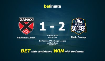 Predicción, cuotas y pronósticos de apuestas para el Neuchatel Xamax vs. Étoile Carouge (09/05/2025)