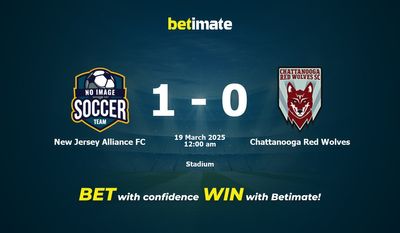Pronóstico, cuotas y consejos de apuestas para el partido New Jersey Alliance FC vs. Chattanooga Red Wolves (18/03/2025)
