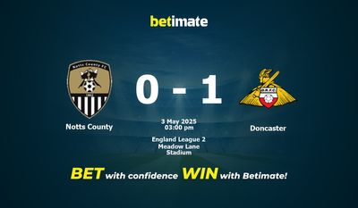 Pronóstico, cuotas y pronósticos de apuestas del Notts County vs. Doncaster (05/03/2025)