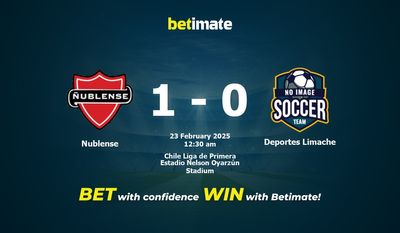 Pronóstico, probabilidades y consejos de apuestas Nublense vs Deportes Limache 22/02/2025