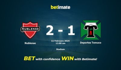 Predicción, cuotas y consejos de apuestas Ñublense vs Deportes Temuco 10/02/2024