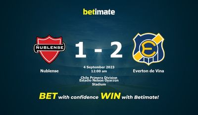 Predicción, cuotas y consejos de apuestas Ñublense vs Everton de Viña 03/09/2023