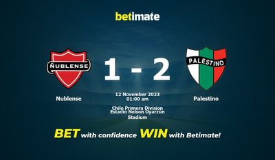 Predicción, cuotas y consejos de apuestas de Ñublense vs Palestino 12/11/2023