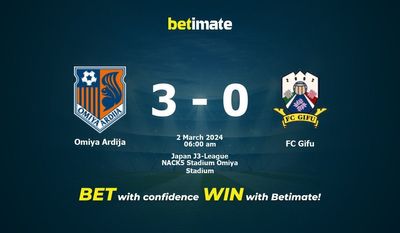 Predicciones, cuotas y consejos de apuestas para Omiya Ardija vs FC Gifu 02/03/2024