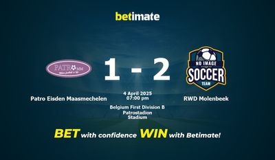 Predicciones, cuotas y consejos de apuestas de Patro Eisden Maasmechelen vs RWD Molenbeek 04/04/2025