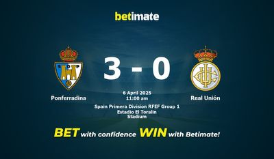 Predicción, cuotas y consejos de apuestas Ponferradina vs Real Unión 06/04/2025