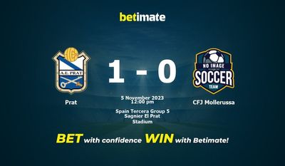 Predicción, cuotas y consejos de apuestas Prat vs CFJ Mollerussa 05/11/2023