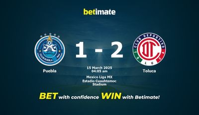 Pronóstico, cuotas y consejos de apuestas para el Puebla vs. Toluca (15/03/2025)