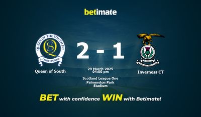 Pronóstico, cuotas y consejos de apuestas para el partido Queen of South vs. Inverness CT (29/03/2025)
