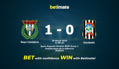 Pronóstico, cuotas y pronósticos del Rayo Cantabria vs. Escobedo (30/03/2025)