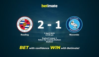 Predicción, cuotas y pronósticos de apuestas para el Reading vs. Wycombe (04/05/2025)