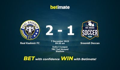Predicciones, cuotas y consejos de apuestas de Real Kashmir FC vs Sreenidi Deccan 07/12/2023