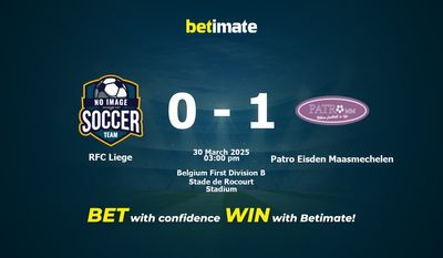 Predicción, cuotas y consejos de apuestas RFC Lieja vs Patro Eisden Maasmechelen 30/03/2025