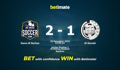 Predicción, cuotas y consejos de apuestas de Sama Al Sarhan vs Al-Sareeh 20/11/2023