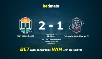 Predicciones, Cuotas y Consejos para Apostar en San Diego Loyal vs Colorado Switchbacks FC 30/07/2023