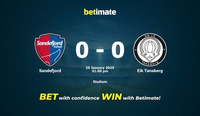 Predicción, cuotas y consejos de apuestas Sandefjord vs Eik Tønsberg 25/01/2025
