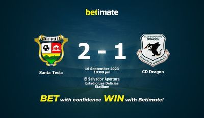 Predicción, cuotas y consejos de apuestas CD Dragon vs Santa Tecla 16/09/2023