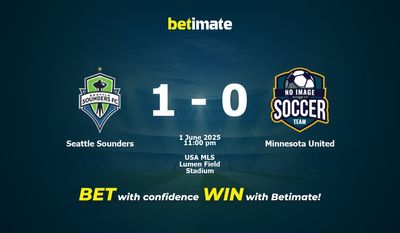 Pronóstico, cuotas y consejos de apuestas para Seattle Sounders vs. Minnesota United (01/06/2025)