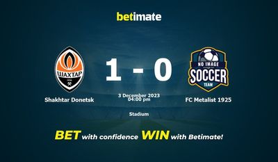 Predicción, cuotas y consejos de apuestas Shakhtar Donetsk vs FC Metalist 1925 03/12/2023