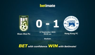 Predicción, cuotas y consejos de apuestas de Sham Shui Po vs Hong Kong FC 17/09/2023