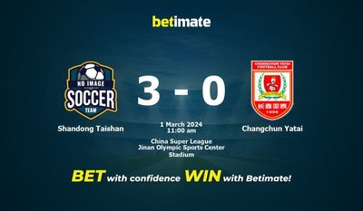 Predicción, cuotas y consejos de apuestas de Shandong Taishan vs Changchun Yatai 01/03/2024