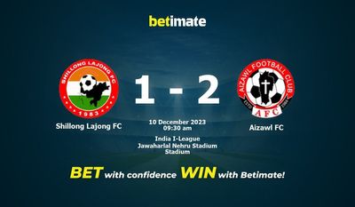 Predicción, cuotas y consejos de apuestas de Shillong Lajong FC vs Aizawl FC 10/12/2023