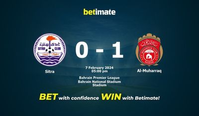Predicción, cuotas y consejos de apuestas Sitra vs Al-Muharraq 07/02/2024