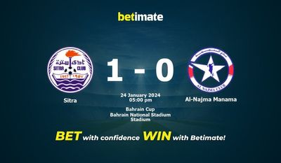 Predicción, probabilidades y consejos de apuestas Sitra vs Al-Najma Manama 24/01/2024