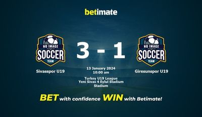 Predicción, cuotas y consejos de apuestas Sivasspor U19 vs Giresunspor U19 13/01/2024