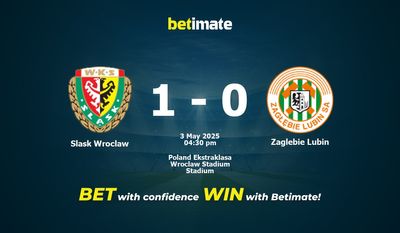 Pronóstico, cuotas y pronósticos de apuestas para el partido Slask Wroclaw vs. Zaglebie Lubin (05/03/2025)