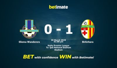 Predicción, probabilidades y consejos de apuestas Sliema Wanderers vs Birkirkara 30/03/2025