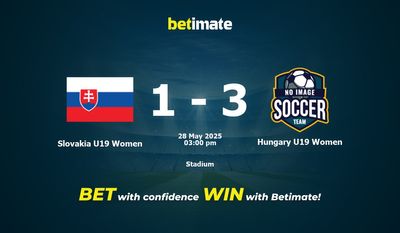 Eslovaquia Sub-19 Femenino vs Hungría Sub-19 Femenino: Pronóstico, cuotas y consejos de apuestas (28/05/2025)