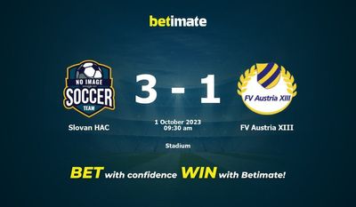 Predicción, cuotas y consejos de apuestas Slovan HAC vs FV Austria XIII 01/10/2023